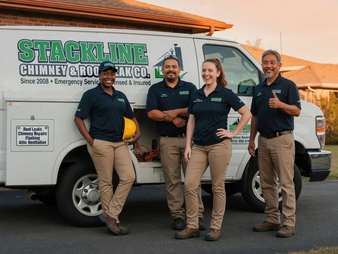 Chimney flashing repair company in Perry, KS